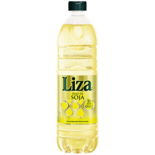 Óleo de Soja Liza 900ml - 6 Unidades
